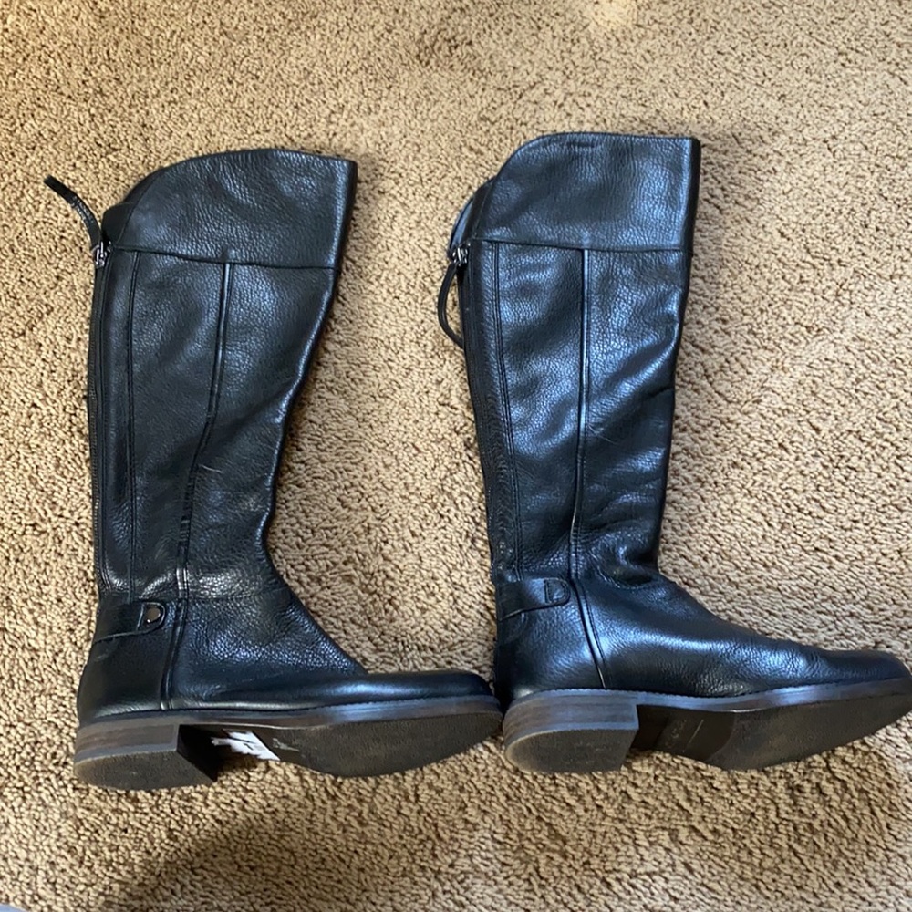 Franco Sarto Leather Tall Riding Boots